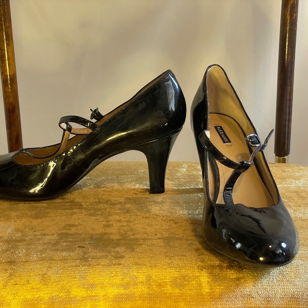 Patent Leather Mary Jane Heels